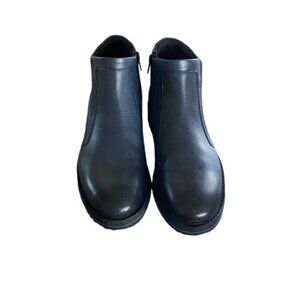 Fosco Bo Blue Leather Boot 41
